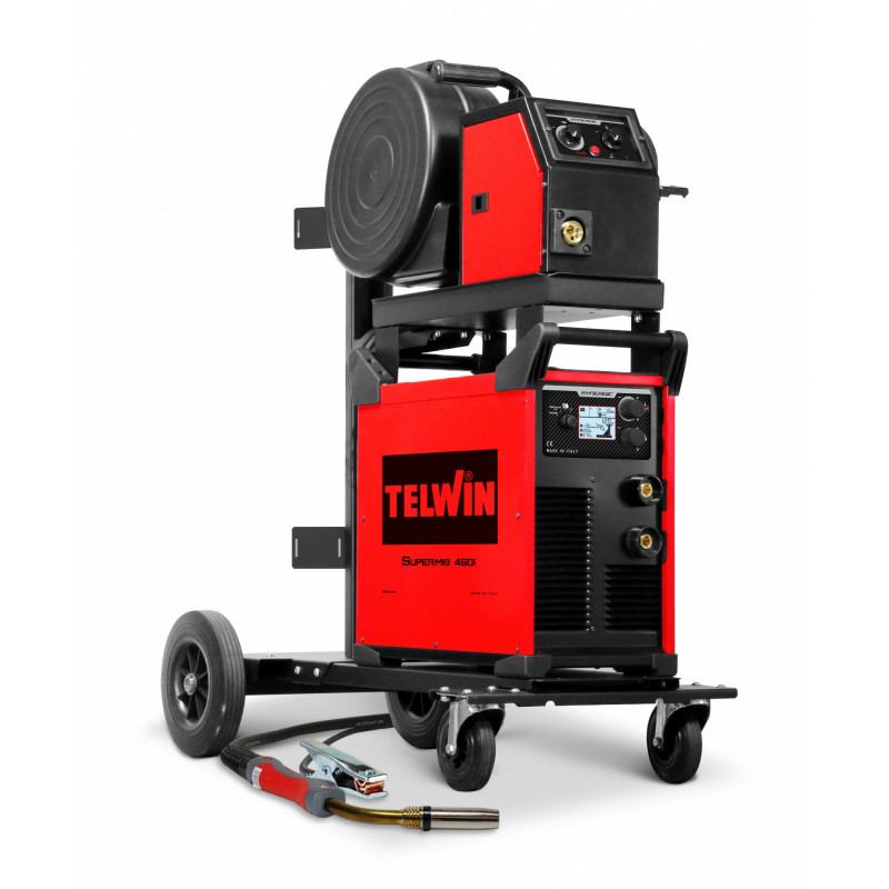 Сварочный полуавтомат TELWIN SUPERMIG 450i PACK + TROLLEY 400V (816905)